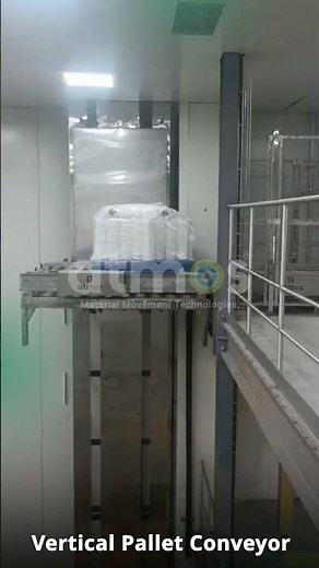 Vertical Pallet Conveyor | Multi-Level Material Handling Solution