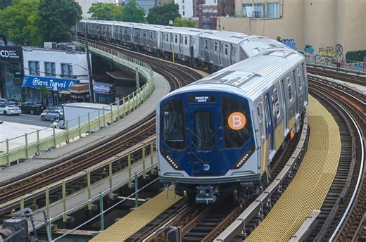 The B train is getting new, modernized subway cars