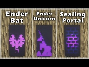 TOP 7 Cool Banner Designs in Minecraft (Tutorial) #5