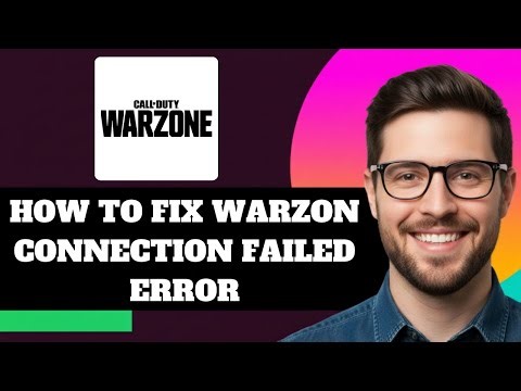 NEW! How to Fix Warzone Connection Failed Error in 2025!