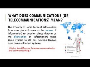 1.1 Introduction to Communications Engineering