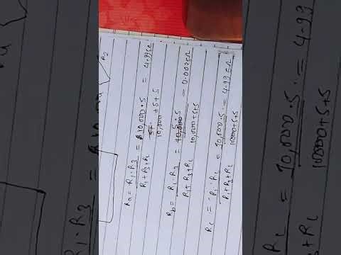 Star-Wye Transformation problem Electricity