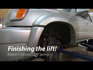 Installing a OME/Bilstein 5100 lift on my 3rd gen Toyota 4runner overland build!