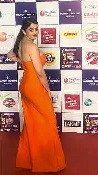 Stunning Look of Neha Pendse at the redcarpet of Zee Cine Awards..