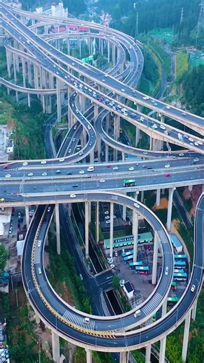 Building a Modern Overpass for Better Traffic Flow #satisfying @MNsmarttips