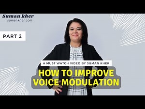 How to develop voice modulation