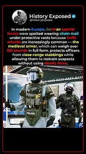 Why German Special Forces Wear Chainmail Under Body Armor 🥷👀