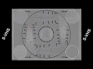 Playback Comparison - VHS / S-VHS / S-VHS ET