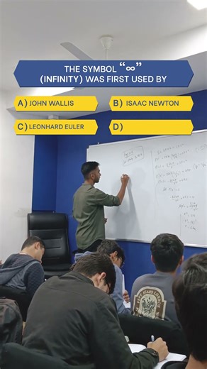 The Symbol Infinity (∞) was first used by ? | SGT Quizzes