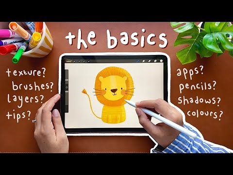 Digital art for beginners 🍃 the basics! How to get started + step-by-step Procreate tutorial