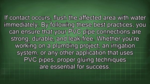 PVC Pipe Gluing Best Practices Explained Simply
