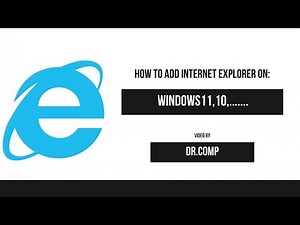 how to install INTERNET EXPLORER in windows 11 [with chrome extension]