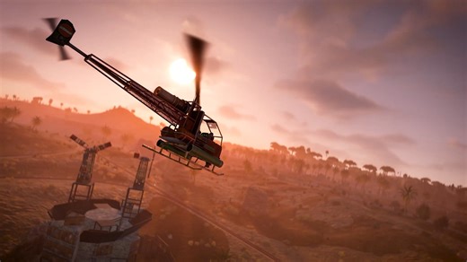 This month's update includes several balances to helicopters and how players combat them. 🚁🎯💥 Throwing flares from your inventory will no longer distract homing missiles. When a flare launcher is reloading, subsequent homing missiles will pose a legitimate risk to the helicopter, and the pilot will need to choose whether to fight or flee. Read more on our DevBlog: https://rust.facepunch.com/news/pivot-or-die | Play Rust