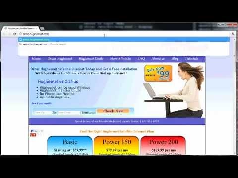 How to Install your Hughesnet Status Meter