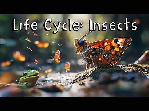 The Amazing Life Cycle of Insects 🦋🐞 | Learn the 4 Stages!