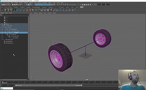 Build a Wheel Rig in Maya the Proper Way Using World Vectors
