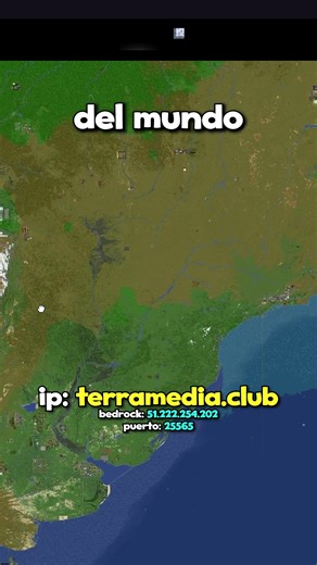 Explora un Mapa a Escala del Mundo en Minecraft