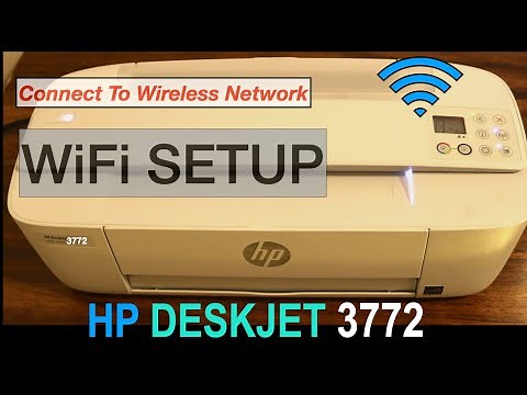 HP DeskJet 3772 WiFi Setup, Wireless Scanning & Printing Review !!