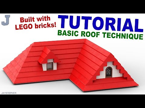 How To Build A LEGO Roof DIY Tutorial