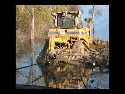 Underwater Recovery of a D9T Bulldozer