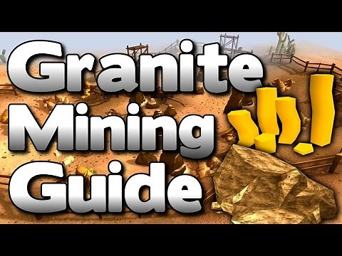 Runescape - Granite Mining Guide 1.5M GP/Hour & 55K XP/Hour