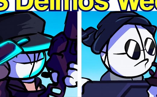 Friday Night Funkin'_ VS Deimos_ Aggregation FULL WEEK _ Bonus Animation _FNF Mo