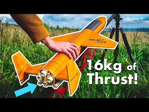 High Power Rocket Plane