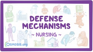 Defense mechanisms: Nursing: Video & Causes | Osmosis