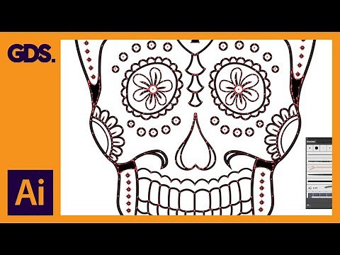 Tracing a hand drawn sketch & Converting to vector artwork Ep15/19 [Adobe Illustrator for Beginners]