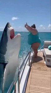 When a Shark Jumps Up Just as You’re About to Dive 😱