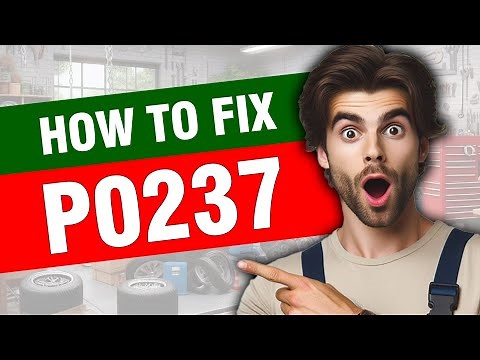 P0237 Turbocharger Boost Sensor A Circuit Low🟢 Trouble Code Symptoms Causes Solutions