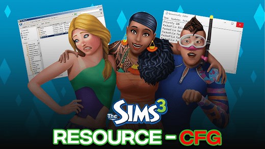 Sims 3 Resource.cfg - File Download(Updated | 2024