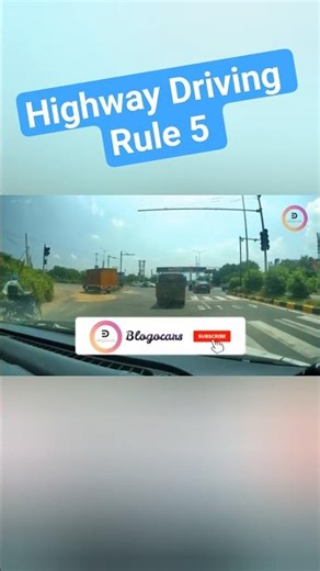 Highway Driving Rule 5 | Blogocars | #drivingtips #safedriving