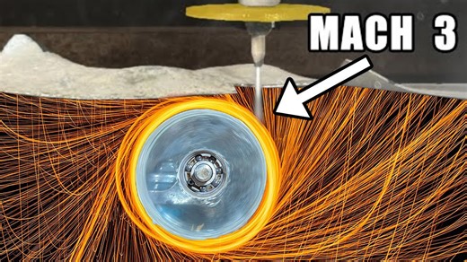 How fast can we spin bulletproof glass before it explodes?