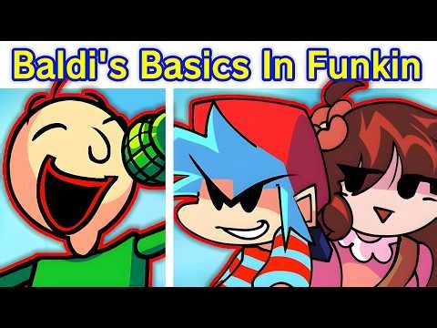 Friday Night Funkin' VS Baldi's Basics In Funkin DEMO REMAKE (FNF MOD) (Firewall Song)