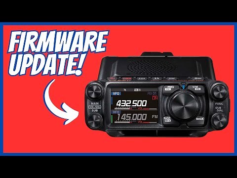 Firmware Update for the Yaesu FTM-500DR