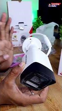 Best 2 mp ip camera | hikvision DS-2CD1023G2-LIU 2mp camera night vision with audio | Unboxing cctv