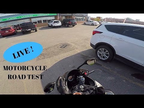 I PASSED!! Motorcycle Road Test MOTOVLOG : ALBERTA CANADA