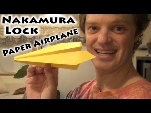 Nakamura Lock Paper Airplane