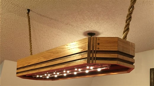 Build your own custom pool table light