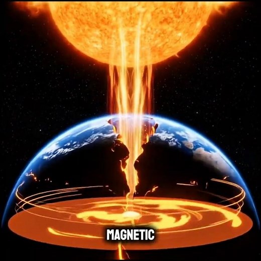 How Earth’s Magnetic Field Really Works! 🌍⚡ (3D Science Explained)