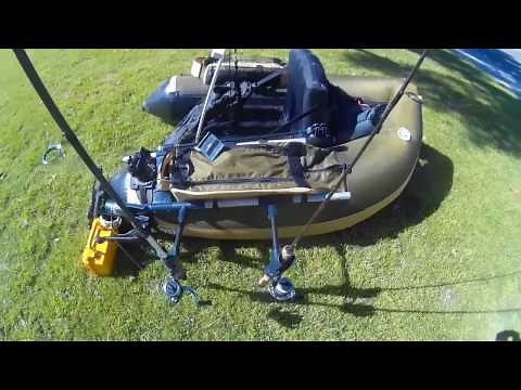 Float Tube Fishing Setup