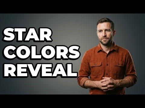 Why Are Bright Stars Different Colors For Identification?