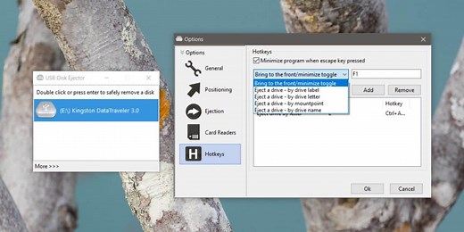 Eject USB Drive with Keyboard Shortcut on Windows 10