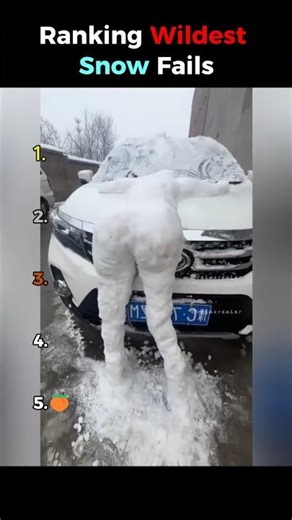 Ranking Wildest Snow Fails 😂❄️