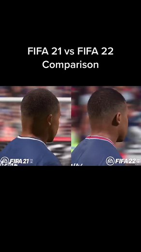 FIFA 22 vs FIFA 21 Graphics Comparison #fifa22 #fifa22starterteam#fifa22demo #fifa22ratings #fifa22prediction #fifa22gameplay #viral