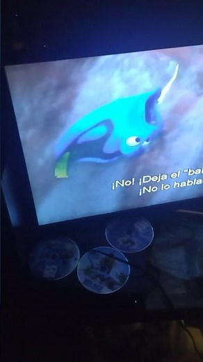 Finding Nemo DVD Full Screen Inside the whale
