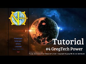 Gregtech New Horizons Tutorial - 4 - GregTech Power System