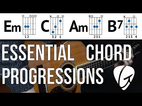 Chord Progression Practice - Em C Am B7 | Beginner Guitar Lessons