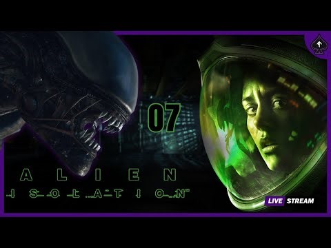 FIRST TIME EVER PLAYING ALIEN ISOLATION | Complete Playthrough Ep. 8 (V)